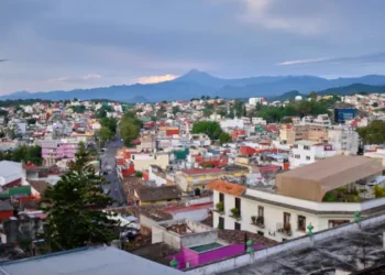 View of Xalapa from the Juarez Park lookout.
