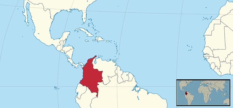 Map Of Colombia Location Of Colombia Live And Invest Overseas   Map Of Colombia 