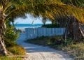 beach road in belize