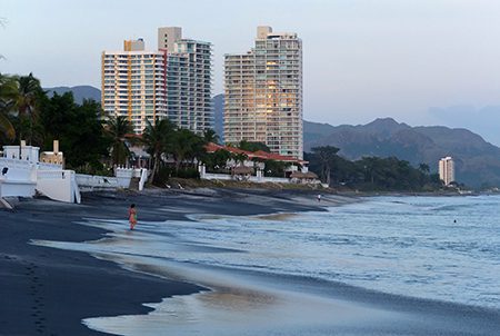 Coronado beach in Panama