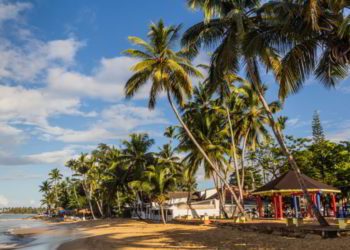 Beach in Las Terrenas, Dominican Republic