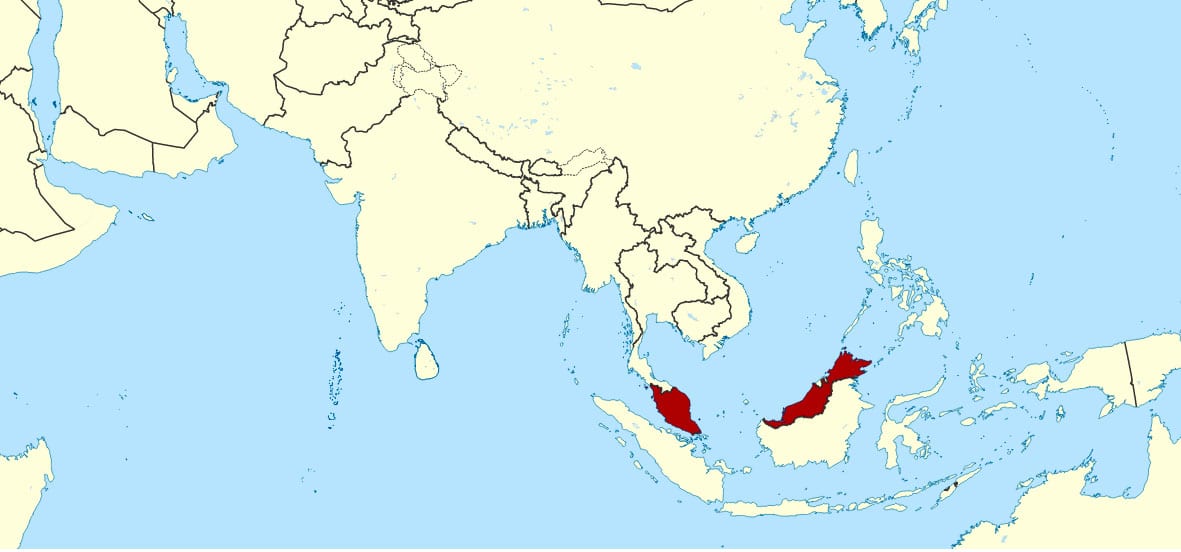 Map Of Malaysia: Where Is Malaysia Located?