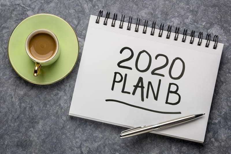 2020 plan B - change of plans for 2020.