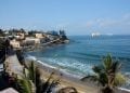 Mazatlan sea front view. Cost of living in Mazatlan