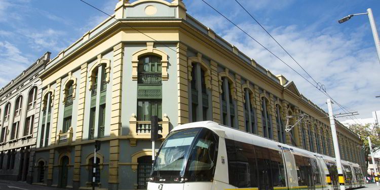 The metro in Medellin, Colombia