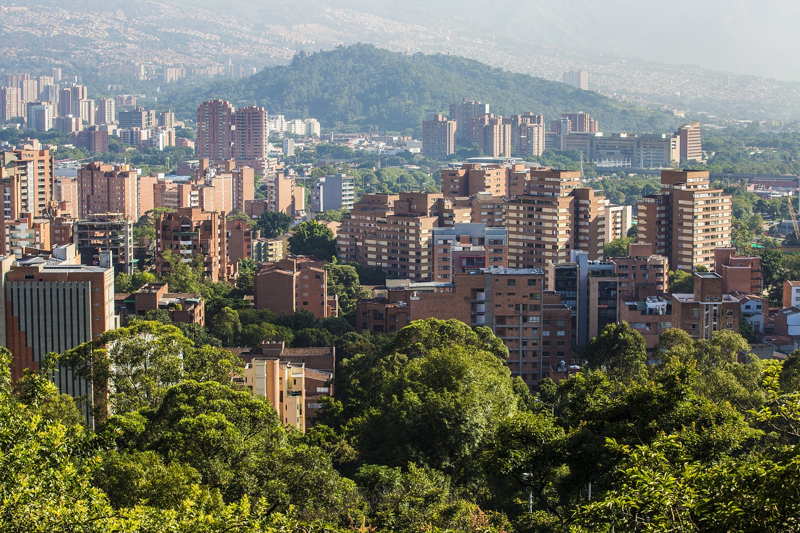 medellin apartments above the trees