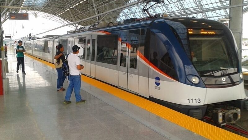 Metro station in Panama City, Panama