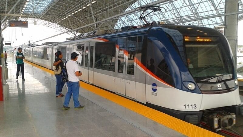 Metro station in Panama City, Panama