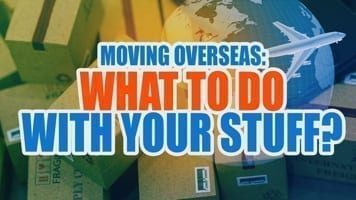 How to downsize for a move overseas