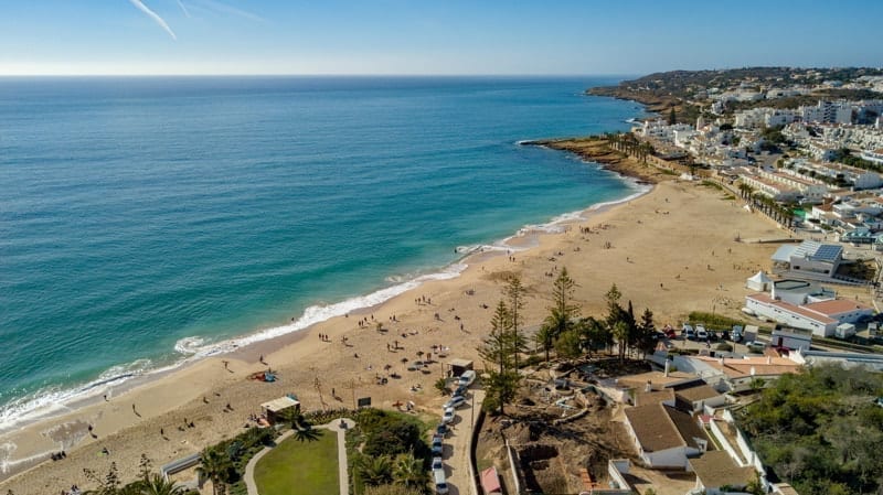 Praia da Luz, Portugal.