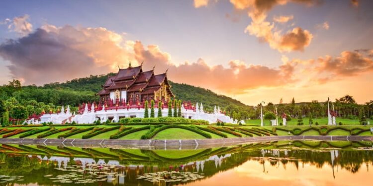 Chiang Mai, Thailand at Royal Flora Ratchaphruek Park