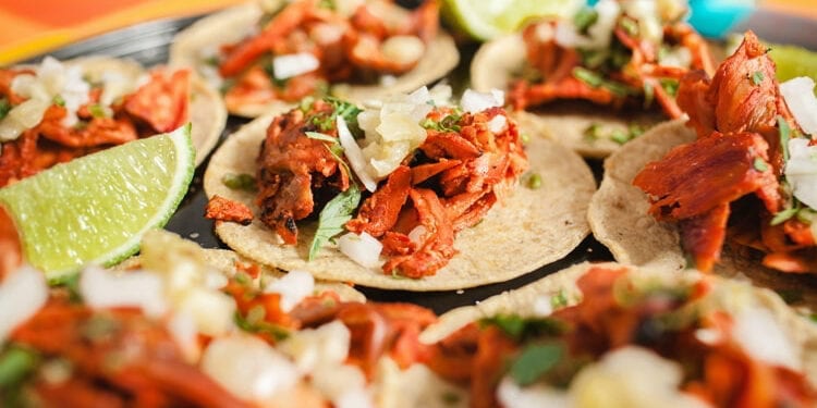 tacos al pasto, Mexican street food