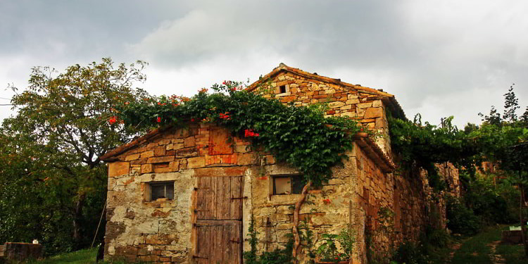 A farmhouse in Croatia