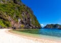 A hidden beach in El Nido, Palawan, Philippines