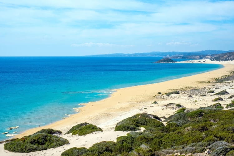 A beautiful beach in Cyprus