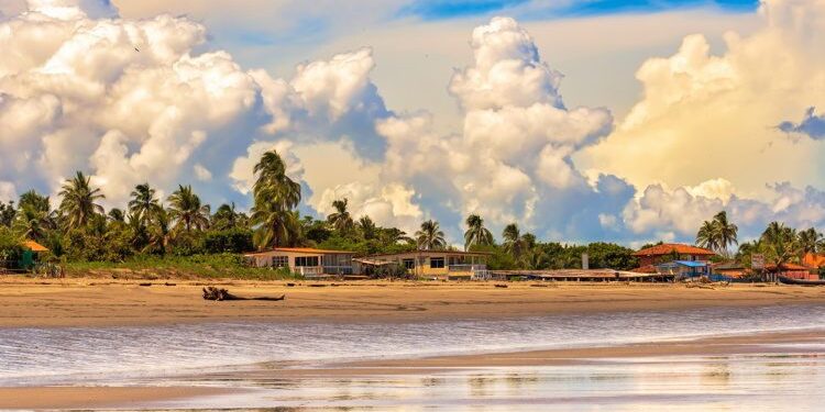 The beach El Rompio on Panama's Azuero Peninsula