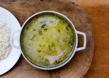 Sancocho soup, a chicken soup