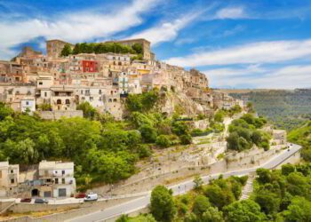 Ragusa Ibla (Lower Town), Sicily, Italy.