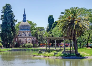 Old park in Buenos Aires, Argentina. Diversifying Overseas