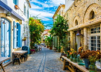 Alacati is popular tourist destination in Turkey