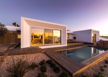 Modern villa with pool and deck in Comporta, Portugal