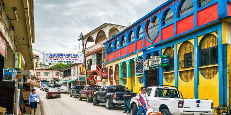 Hudson Street in San Ignacio, Cayo District, Belize