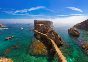 Fort in Berlenga island, Portugal