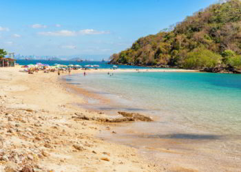 Beaches in Taboga island Panama