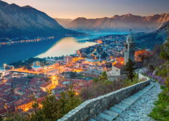 Beautiful romantic old town of Kotor during sunset. Best Places To Buy Real Estate Overseas