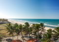 A beach in Fortaleza, Ceará, Brazil