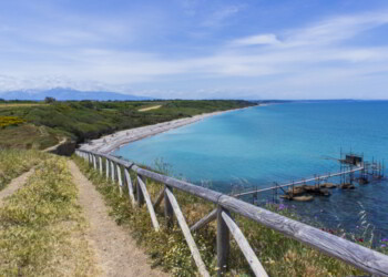 Costa dei Trabocchi in Abruzzo, Italy