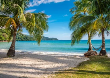 Beautiful tropical island beach, Koh Kood island Thailand