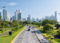 A picture of a road in Panama City, Panama