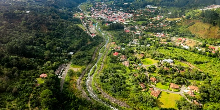 Aerial view of Chiriqui Panama