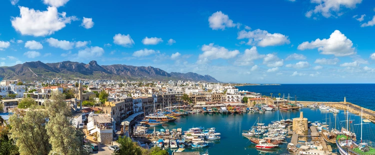 Harbour in Kyrenia (Girne), North Cyprus Europe