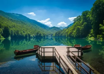 Biogradsko lake landscape, Montenegro