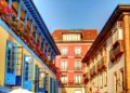 Houses in Oviedo, capital of Asturias. favorite part of spain