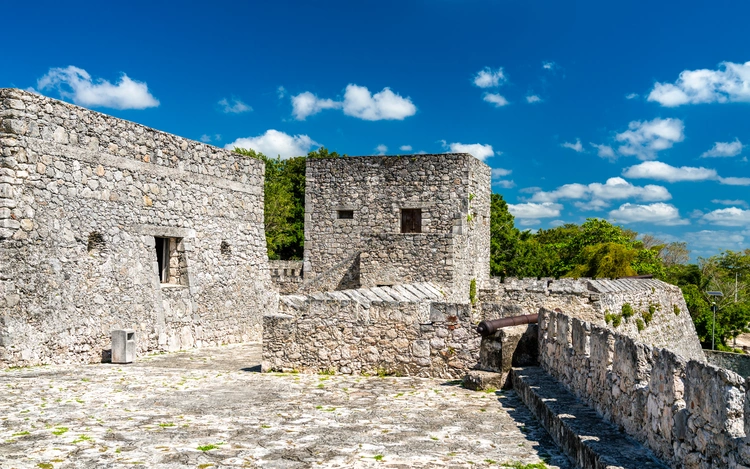 San Felipe Fort in Bacalar Mexico