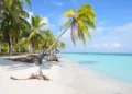 Beach in San Blas island, Panama