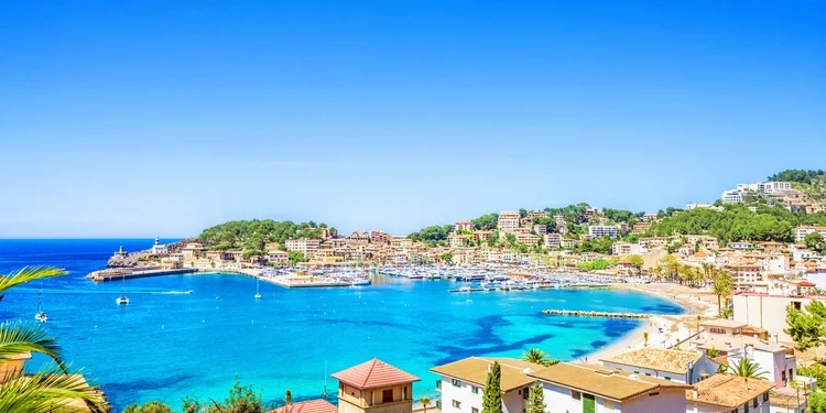 Port Of Soller in Majorca. taxes in spain