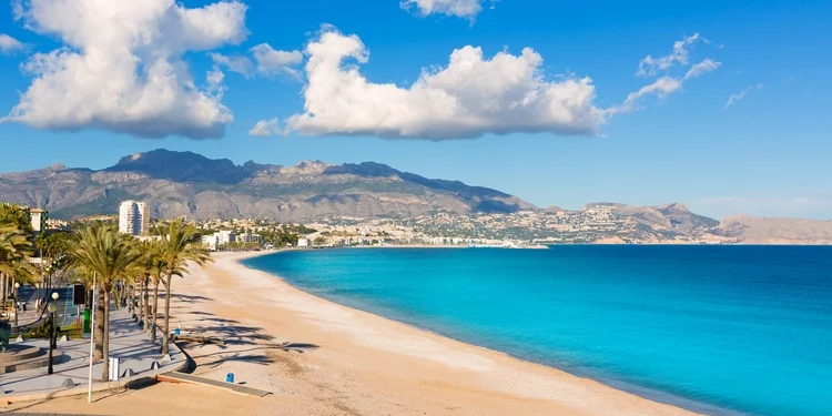 Image Link: Altea Playa Del Albir Of White Stones In Alicante Spain