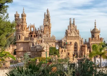 Beautiful castle in Benalmadena Spain