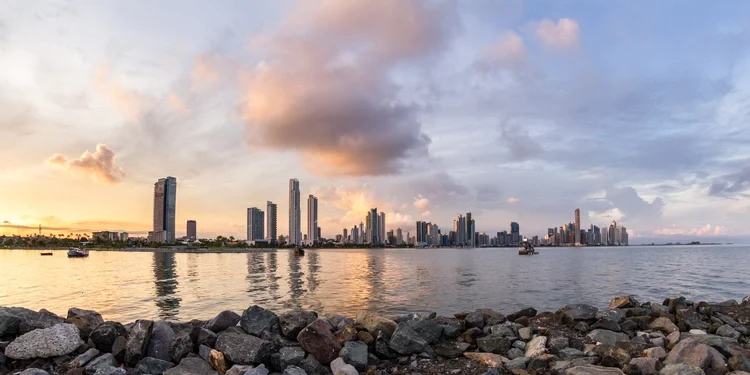 View of Panama City. panama overseas haven