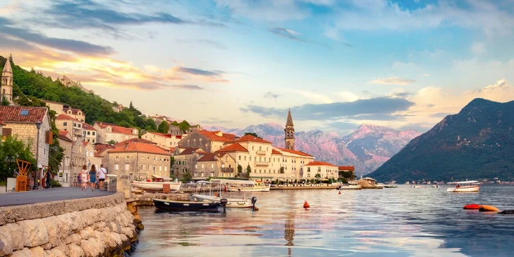 Kotor Bay in Montenegro. best places to retire