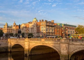 View of O'Connell Street, Dublin