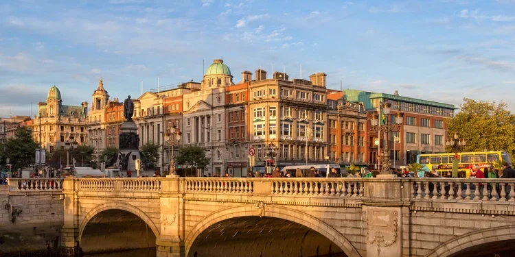 View of O'Connell Street, Dublin