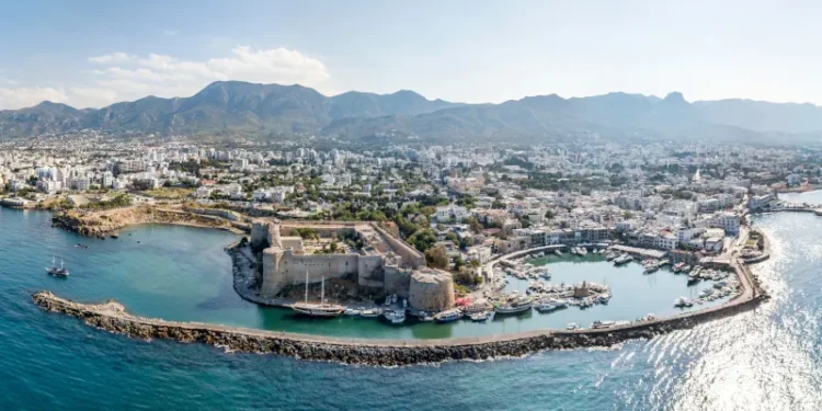 Sea port and Old Town of Kyrenia (Girne) is a city on the north coast of Cyprus.