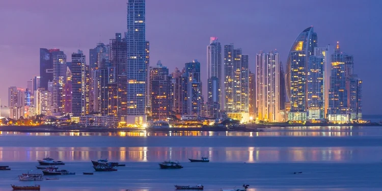 Skyline, Panama City, Panama, Central America