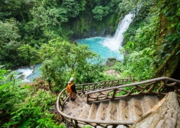 Waterfall in Costa Rica