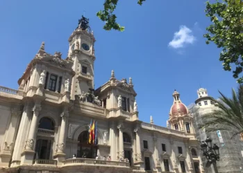 Sunny day in Valencia Spain